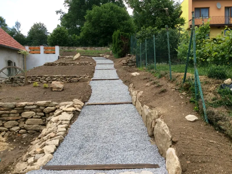 Příprava teras