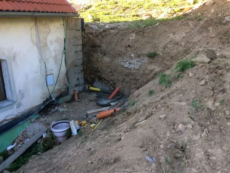 Příprava teras